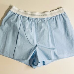 Alexander Wang shorts. Large. NWT. Blue.